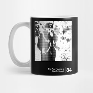 The Pale Fountains - Minimal Style Graphic Artwork Design Mug